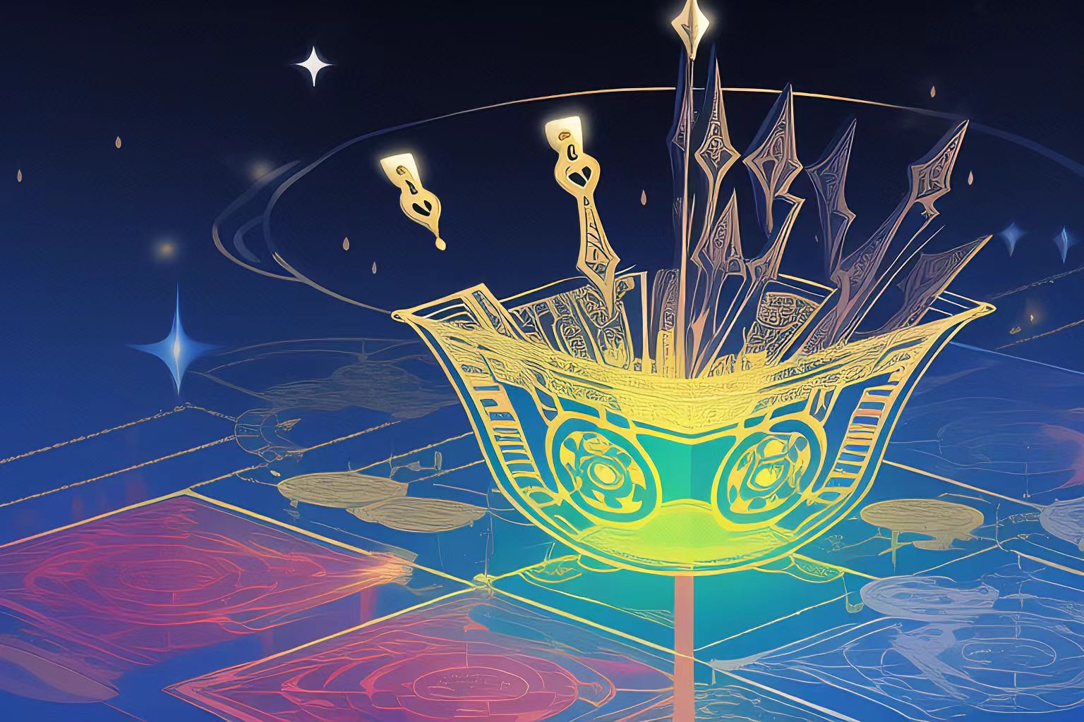 行星相位与运程起伏：和谐相位的滋养与紧张相位的成长