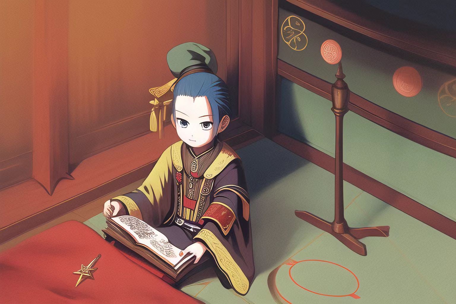 紫微文昌化禄落财帛宫，能否凭文书才智谋求稳定财利？